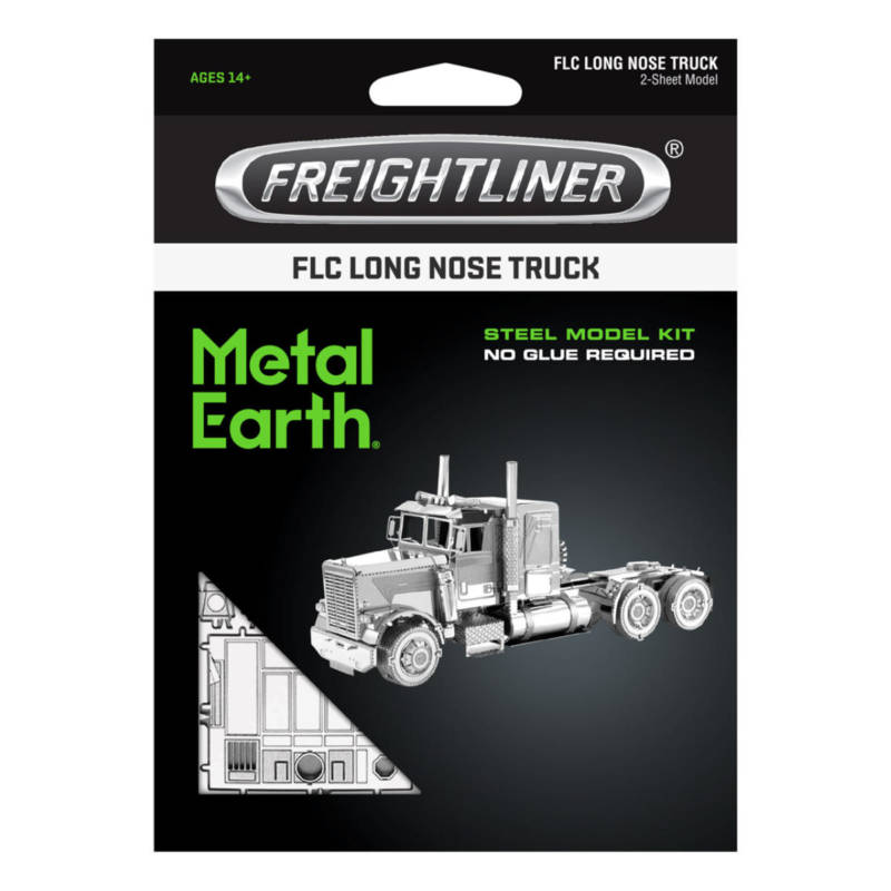 Ludibrium-Metal Earth - Freightliner - FLC Long Nose Truck