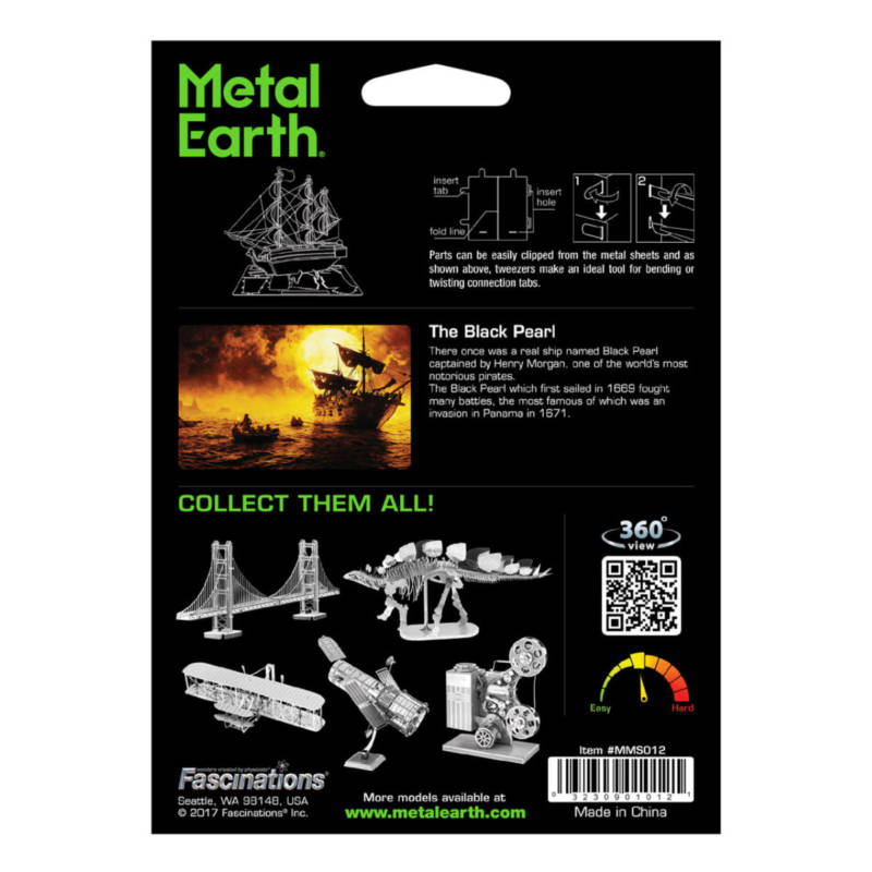 Ludibrium-Metal Earth - Black Pearl