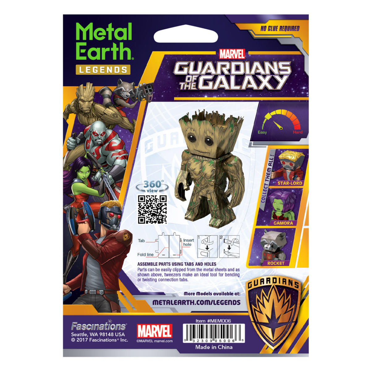 Baukästen Spielzeug Guardians Galaxy Superhero Krieg Modell Figur Geschenke 8PCS 