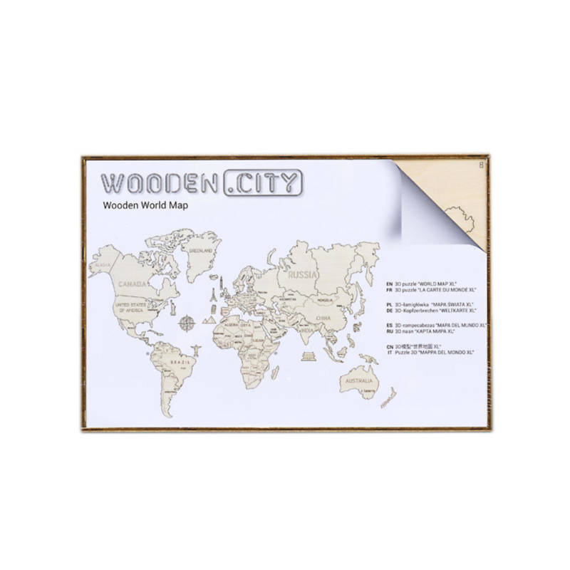 Wooden.City - World Map M