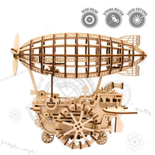 ROKR - Zeppelin 3D Holzbausatz