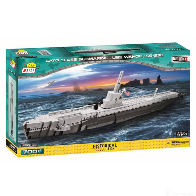 Ludibrium-Cobi 4806 - USS Wahoo / SS-238 1:144