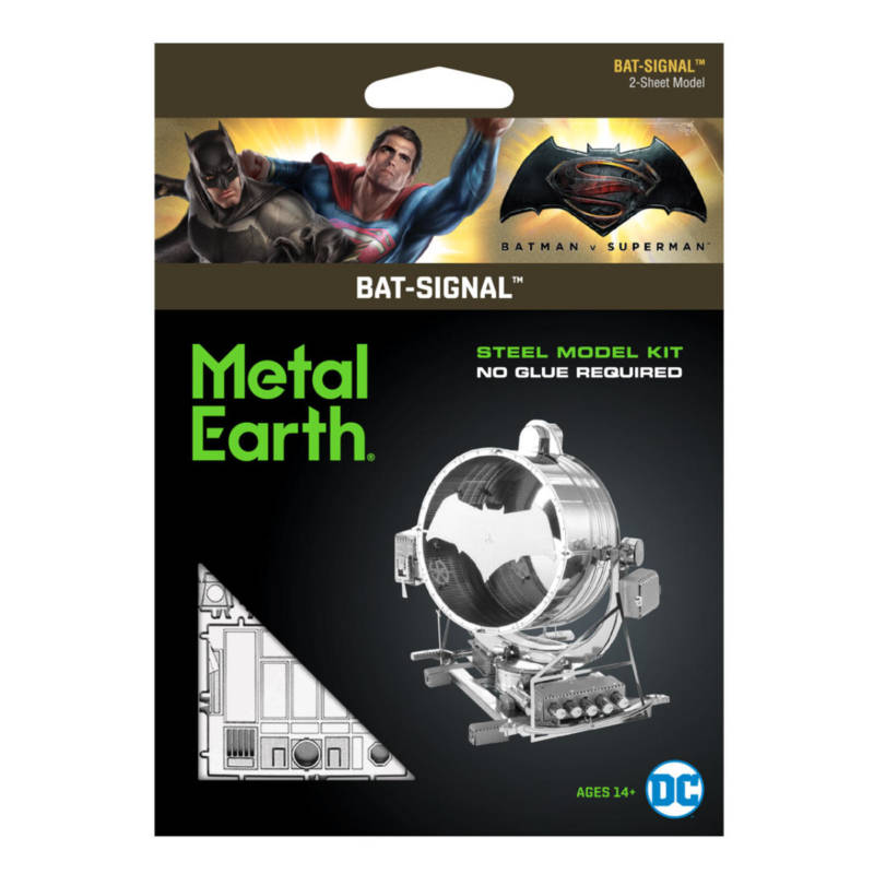 Ludibrium-Metal Earth 502762 - Batman vs Superman Bat-Signal MMS377