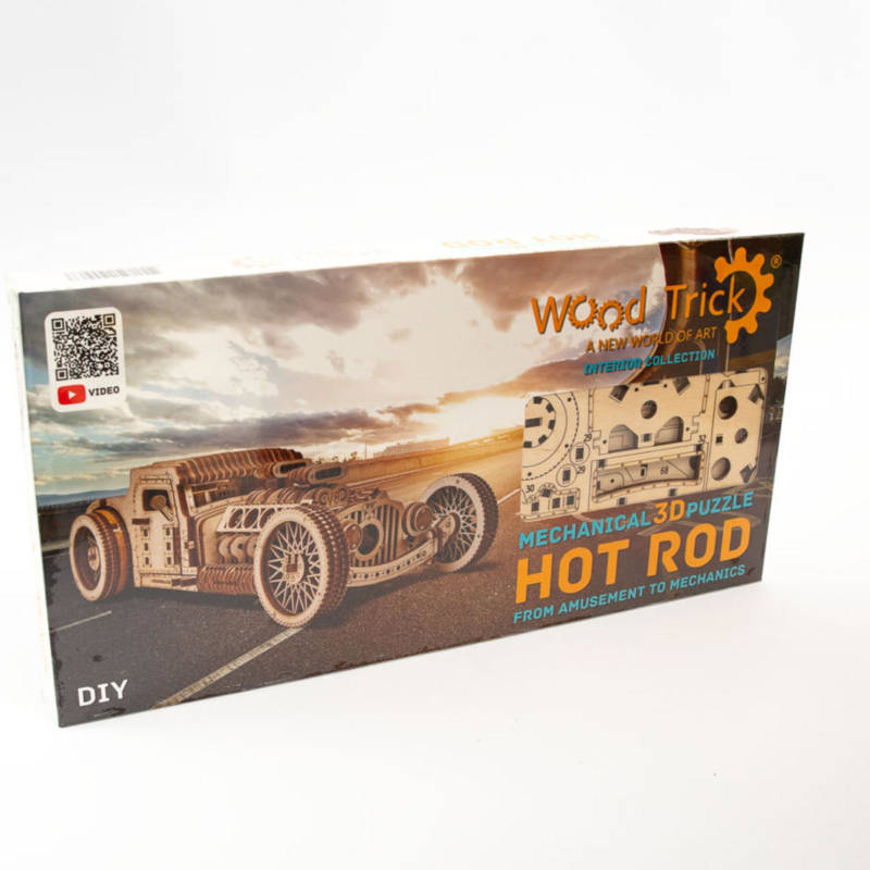 Wood Trick - Hot Rod- Holzbausatz