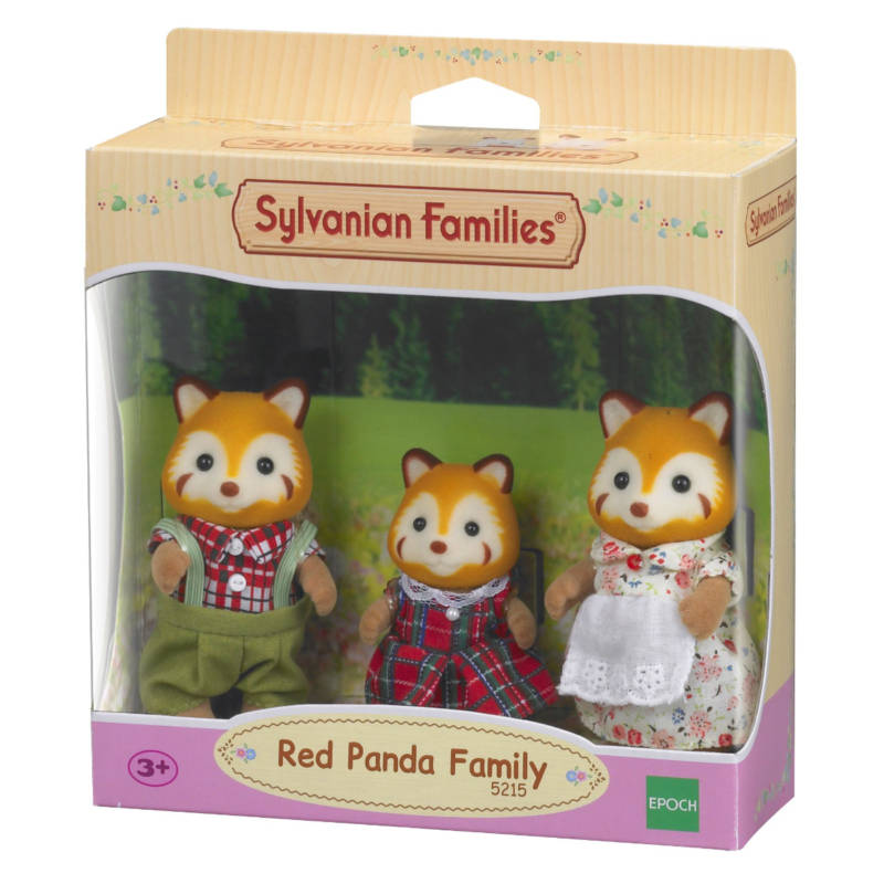 Ludibrium-Sylvanian Families 5215 - Red Panda Family
