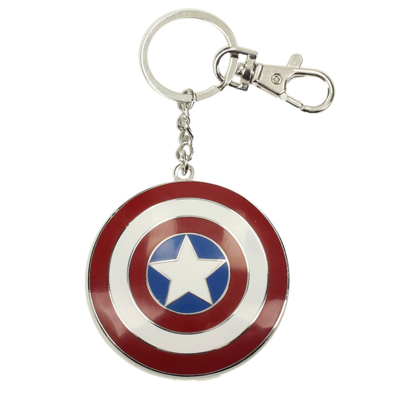Ludibrium-Marvel Comics - Metall-Schlüsselanhänger - Captain America Shield