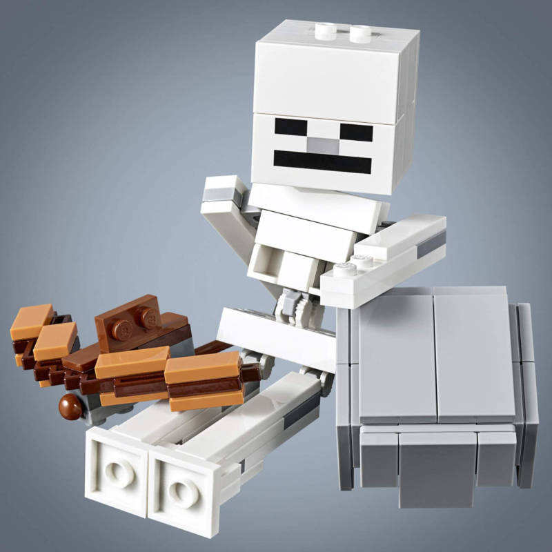 Ludibrium-LEGO® Minecraft™ 21150 - BigFig Skelett mit Magma Würfelset