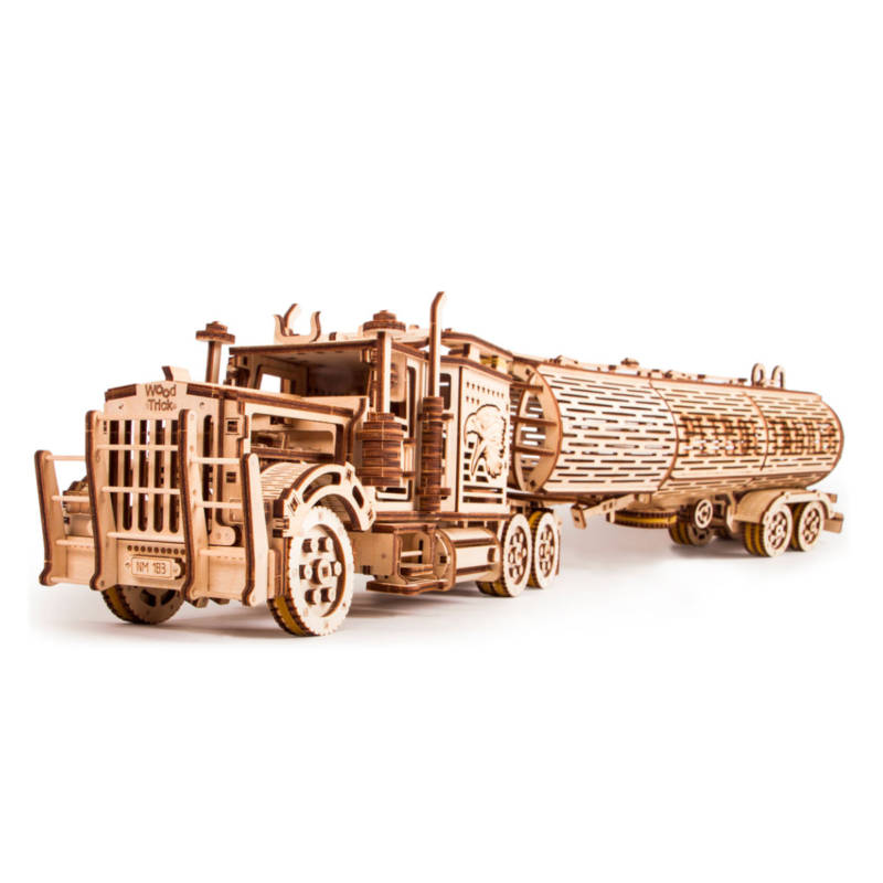 Ludibrium-Wood Trick - Tank Trailer (Tankauflieger für Big Rig) - 3D-Modellbau