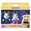 Ludibrium-Sylvanian Families 5190 - Chocolate Rabbit Grandparents