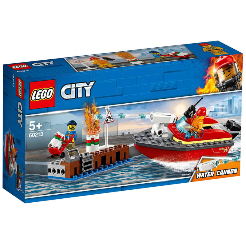 Ludibrium-LEGO City 60213 - Feuerwehr am Hafen - Klemmbausteine