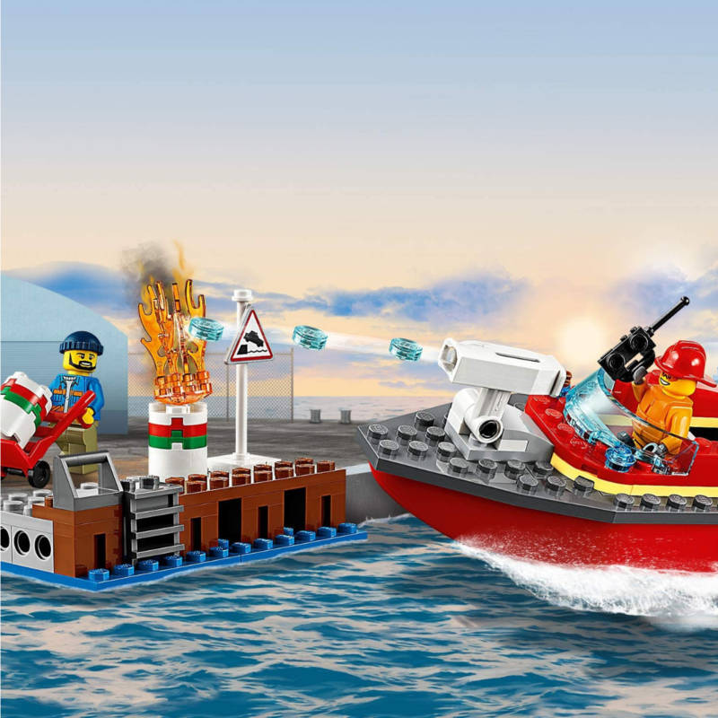Ludibrium-LEGO City 60213 - Feuerwehr am Hafen