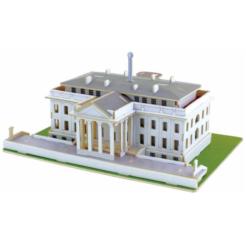 Ludibrium-Anek - White House - 3D Puzzle aus Holz