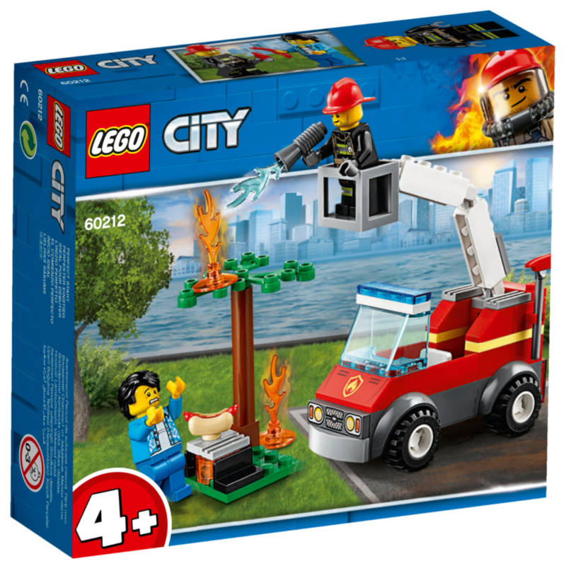 Ludibrium-Lego City 60212 - Feuerwehr beim Grillfest - Klemmbausteine