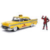 Ludibrium-Deadpool - Diecast Modell 1:24 Taxi mit Deadpool Figur