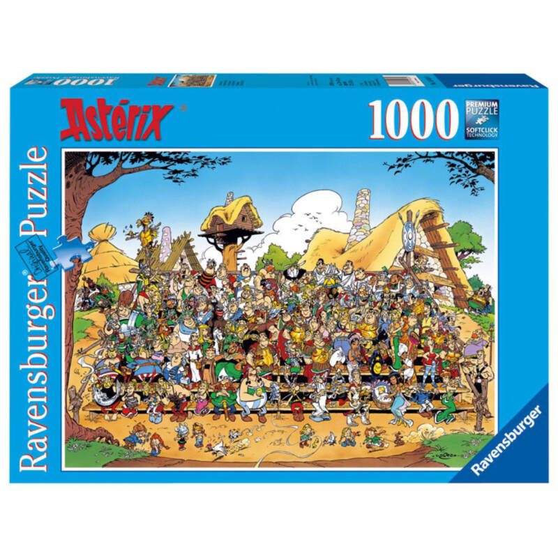 Ludibrium-Ravensburger - Asterix Puzzle Familienfoto - 1000 Teile