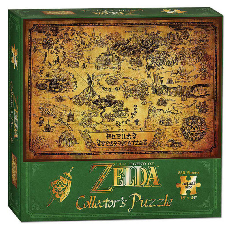 Ludibrium-Legend of Zelda - Puzzle Hyrule Map - 550 Teile