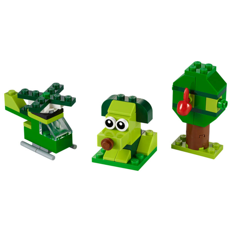 Ludibrium-LEGO Classic 11007 - Grünes Kreativ-Set - Lernstarter-Set