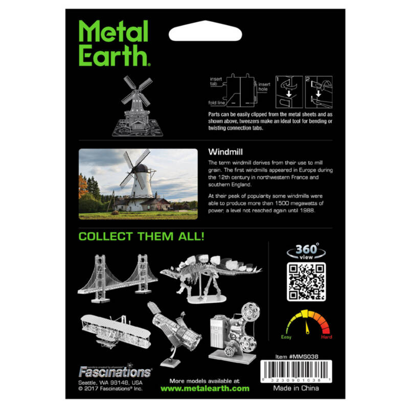 Ludibrium-Metal Earth - Windmill - MMS038