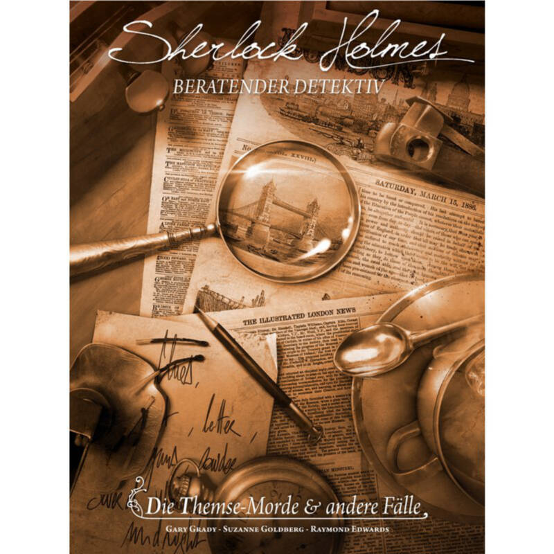 Ludibrium-Asmodee - Sherlock Holmes beratender Detektiv: die Themse Morde und andere Fälle - deutsch