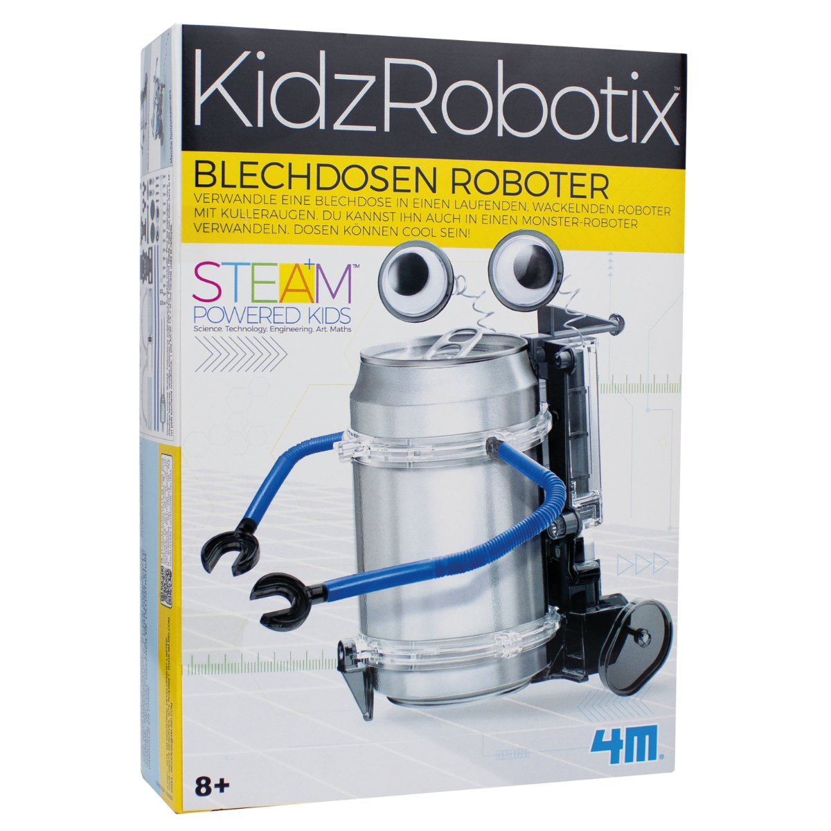 Blechdosenroboter KidzRobotix Experimentierkasten 