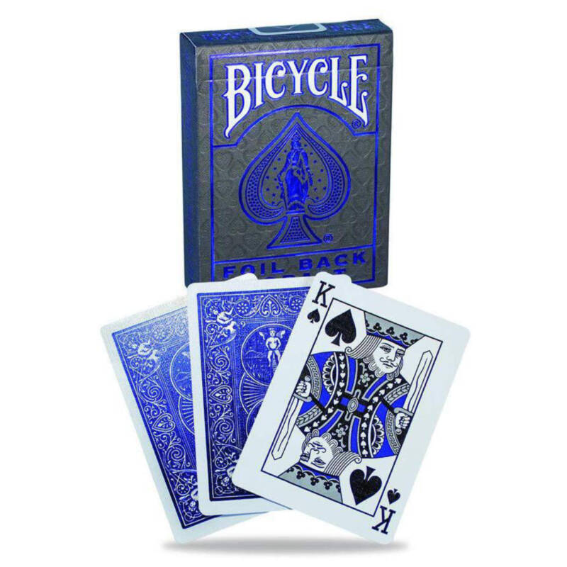 Ludibrium-Spielkarten Bicycle Metalluxe Blue