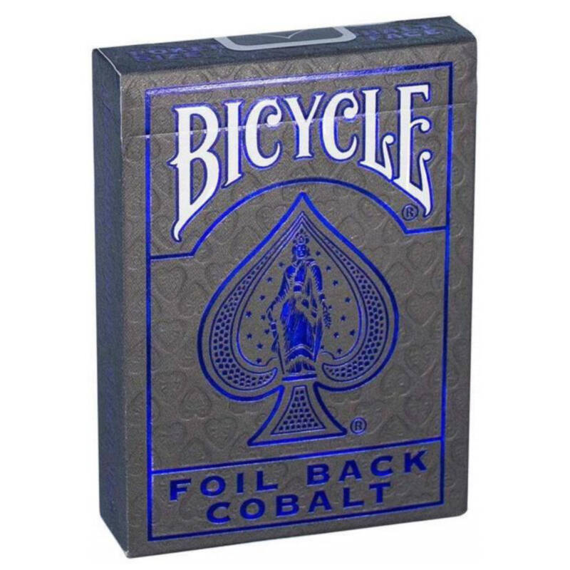 Ludibrium-Spielkarten Bicycle Metalluxe Blue