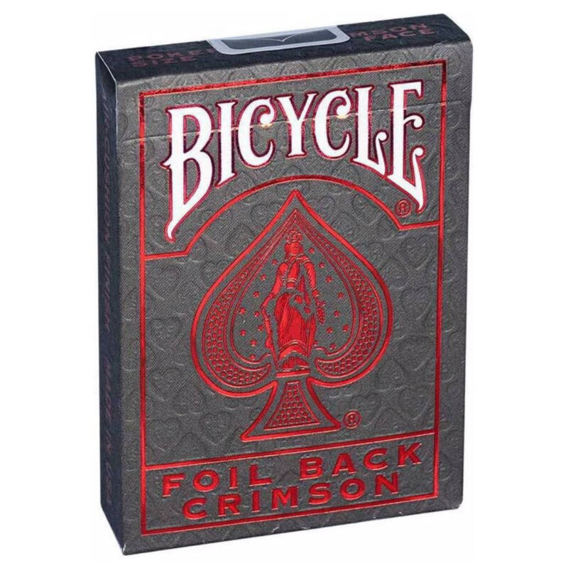 Ludibrium-Spielkarten Bicycle Metalluxe Red