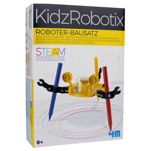 Ludibrium-4M KidzRobotix - Lern- und Entdeckungsset - Roboter-Bausatz