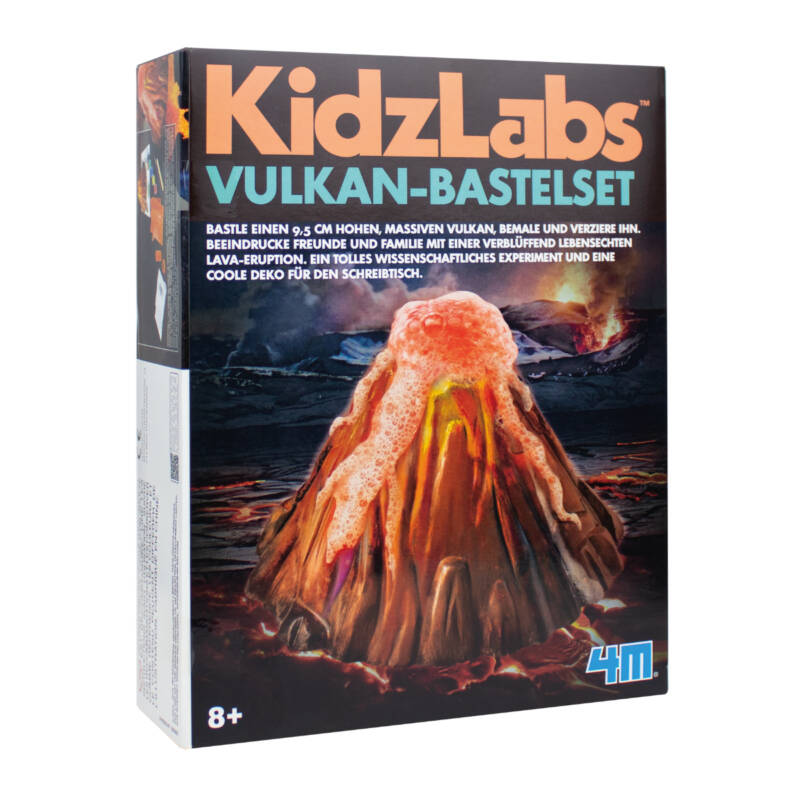 Ludibrium-4M KidzLabs - Experimentierkasten - Vulkan Bastelset