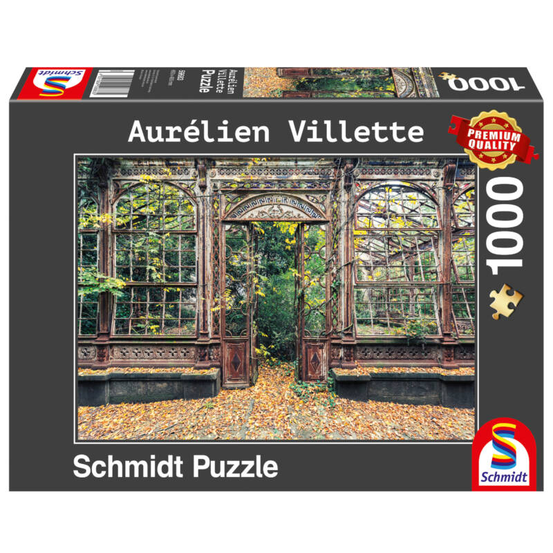 Ludibrium-Schmidt Spiele - Bewachsene Bogenfenster - 1000 Teile