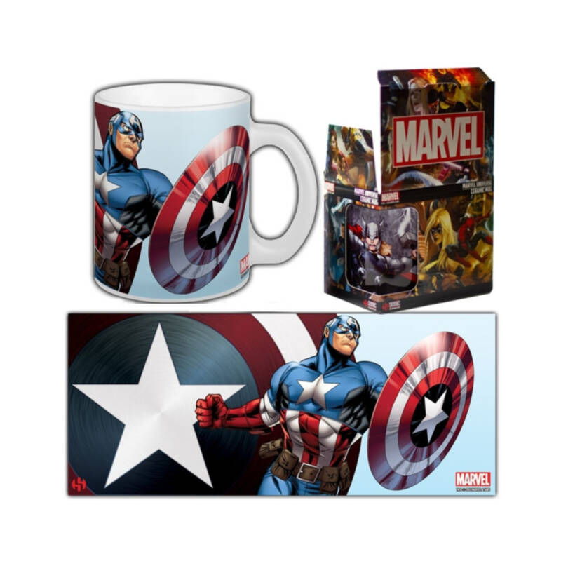 Ludibrium-Marvel - Mug Avengers Serie 1 - Captain America