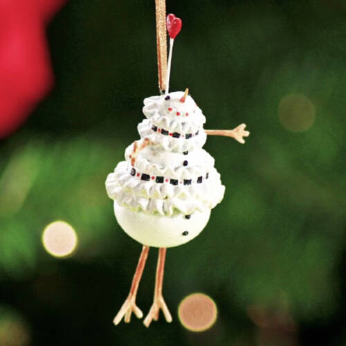 Ludibrium-Krinkles - Mrs Snowman Mini Ornament