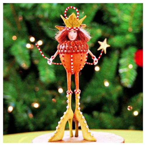 Ludibrium-Krinkles - Fairy Adelaide Acorn Large Ornament