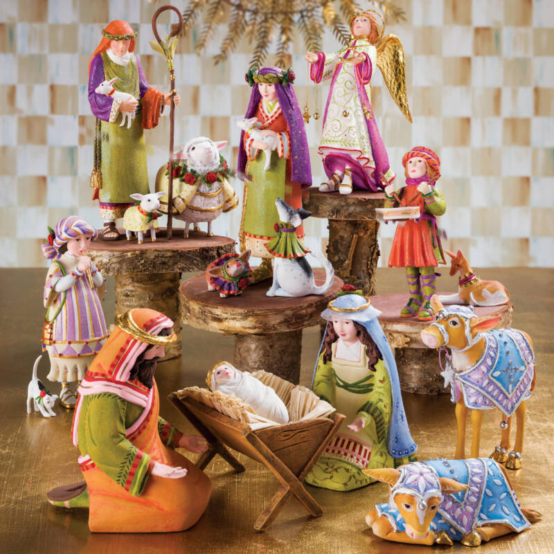 Ludibrium-Krinkles - Nativity Minifiguren – Hirte mit seinen Schafen