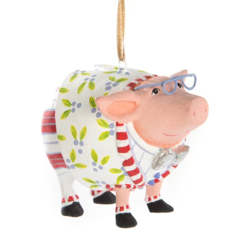 Ludibrium-Krinkles - Norbert Pig Mini Ornament