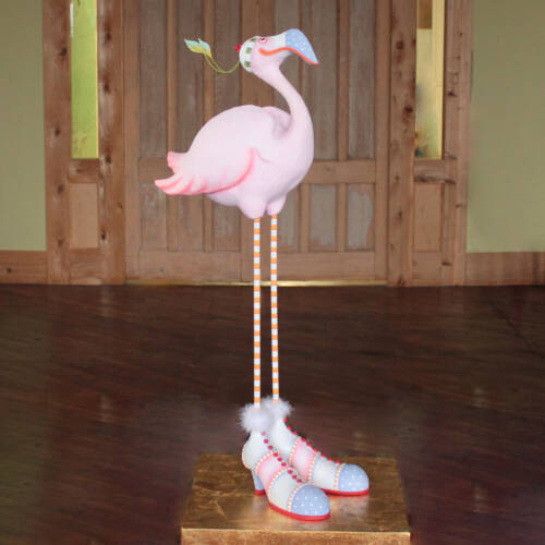 Ludibrium-Krinkles - Jumbo Jambo Sheila Flamingo Figur