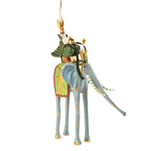 Ludibrium-Krinkles - Nativity Minifiguren – Elefant mit Heilgem König Casper
