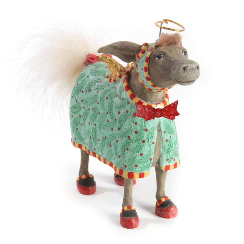 Ludibrium-Krinkles - Nativity Minifiguren – Esel David Ornament