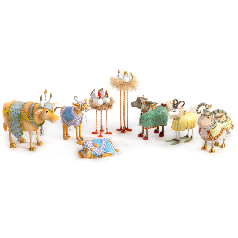 Ludibrium-Krinkles - Nativity Minifiguren – Nanny die Ziege Ornament