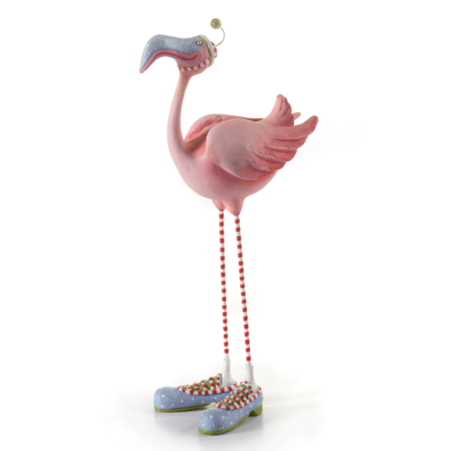 Ludibrium-Krinkles - Jambo Sheldon Flamingo Ornament