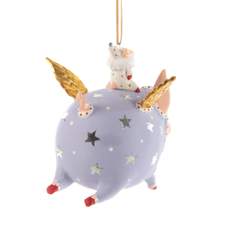 Ludibrium-Krinkles - Tinkerbelle Flying Pig Ornament
