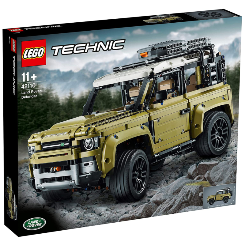Ludibrium-LEGO Technic 42110 - Land Rover Defender - Klemmbausteine
