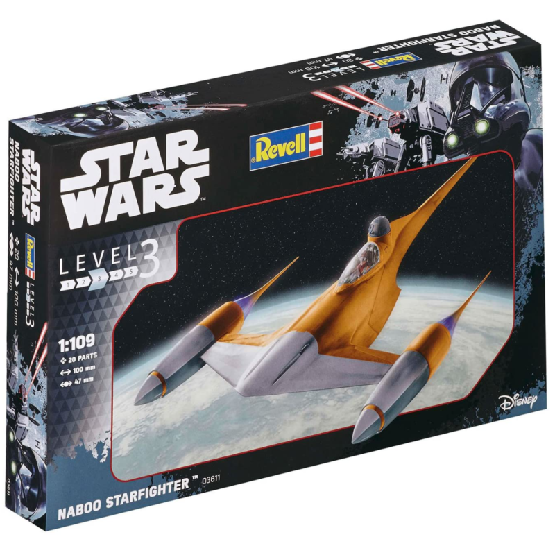 Ludibrium-Revell 03611 - Kit Star Wars Naboo Starfighter 1:109