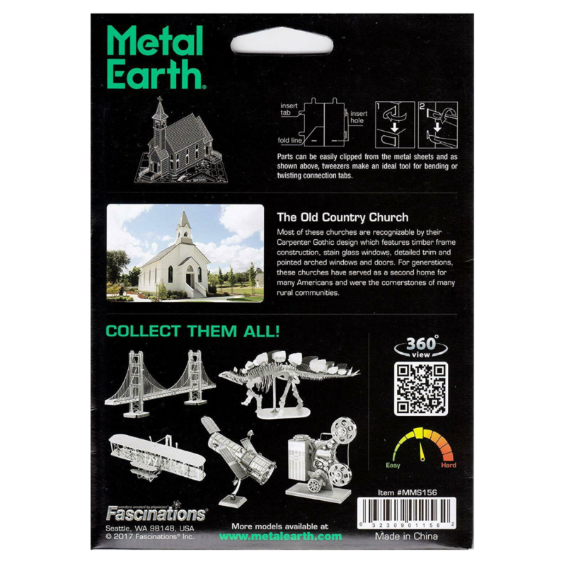 Ludibrium-Metal Earth - Old Country Church MMS156