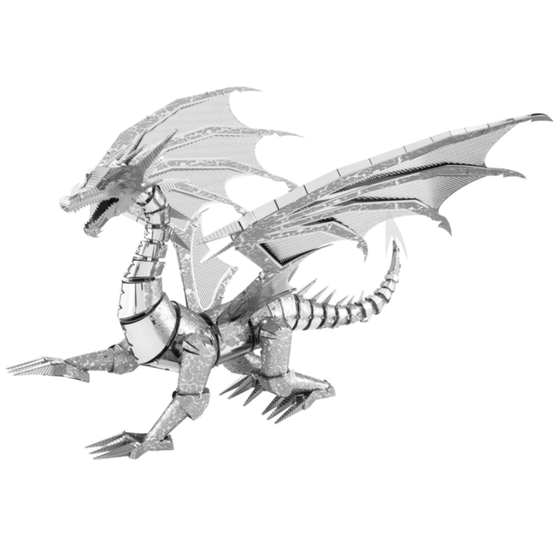 Ludibrium-Metal Earth - Iconx Silver Dragon ICX023