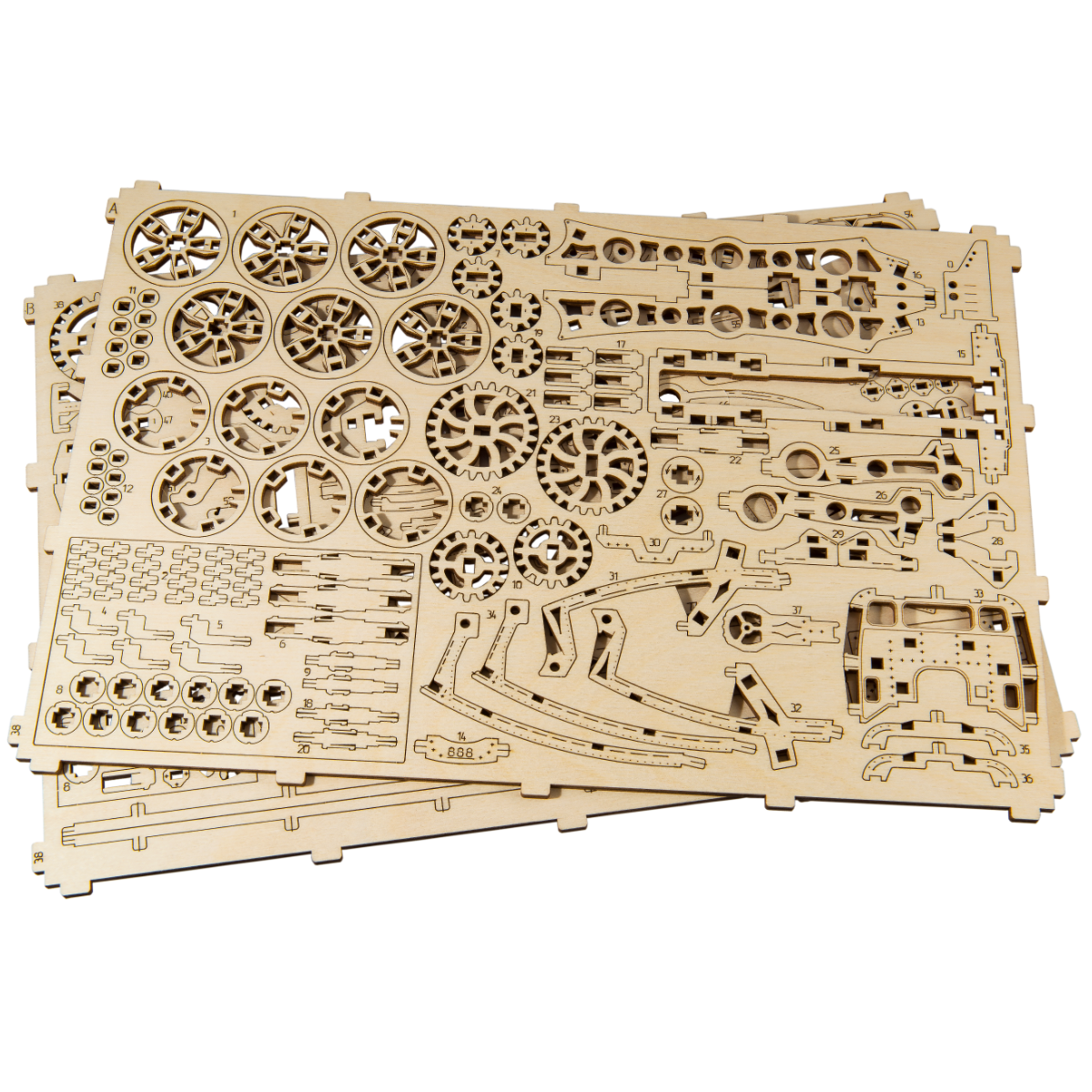 Ludibrium-Wooden.City - Dream Express WR338 - Holzbausatz