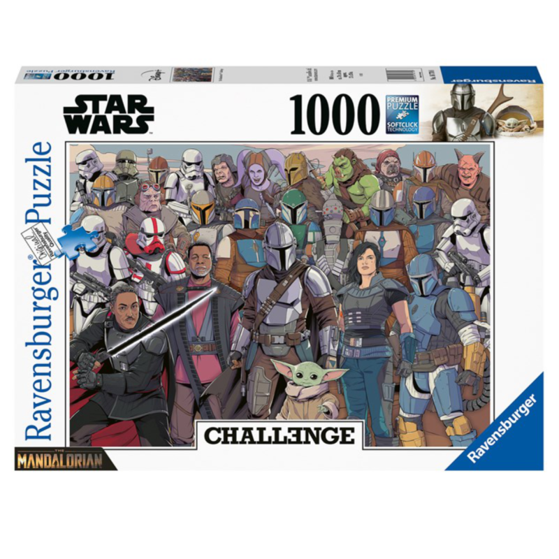 Ludibrium-Ravensburger - Challenge Baby Yoda - 1000 Teile