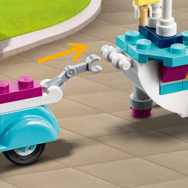 Ludibrium-LEGO Friends 41389 - Stephanies mobiler Eiswagen