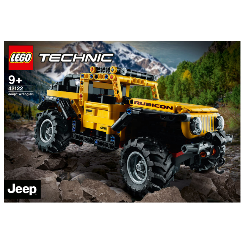Ludibrium-LEGO Technic 42122 - Jeep Wrangler - Klemmbausteine