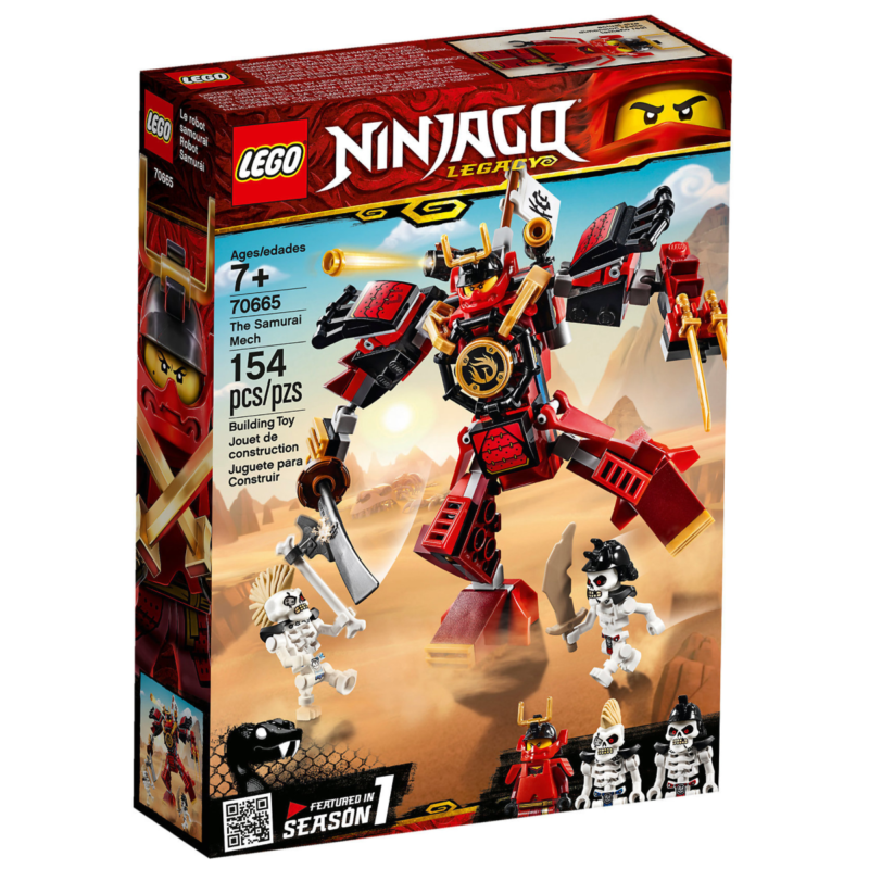 Ludibrium-LEGO Ninjago 70665 - Samurai Roboter - Klemmbausteine